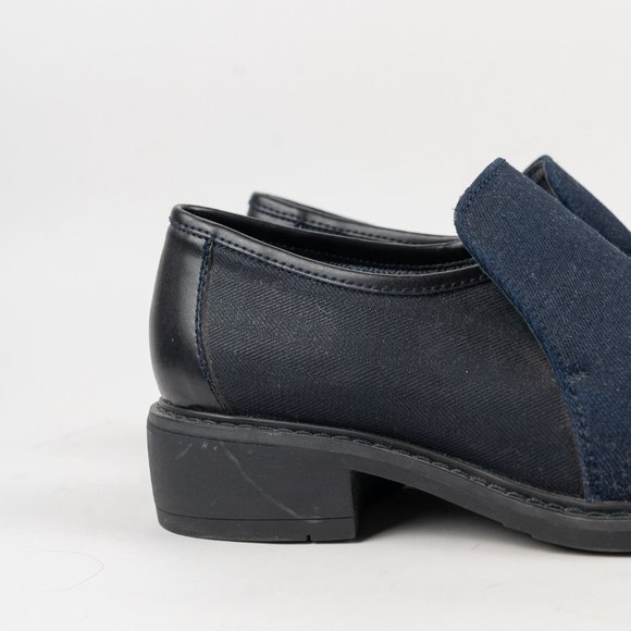 G-Star RAW Guardian Denim and Faux Leather Loafers - Picture 7 of 8